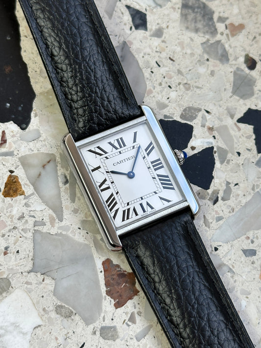 Cartier Tank Solo 3169 (3 Jahre Garantie) WSTA0028