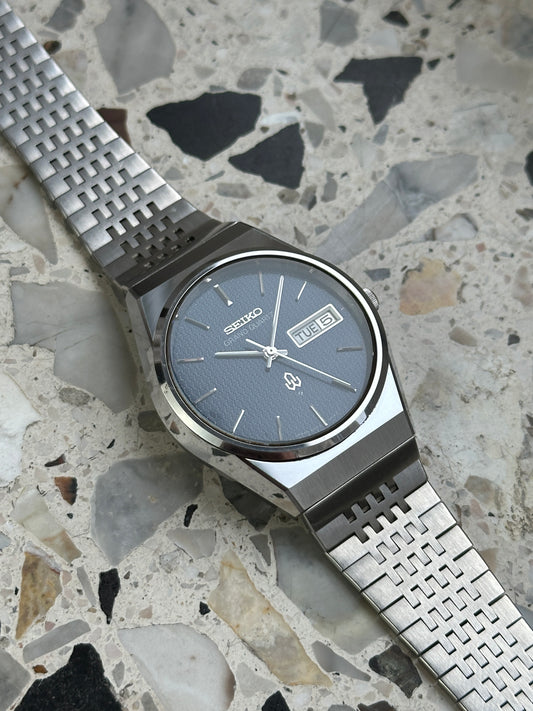 Seiko Grand Quartz 4843-8050 (blue dial)
