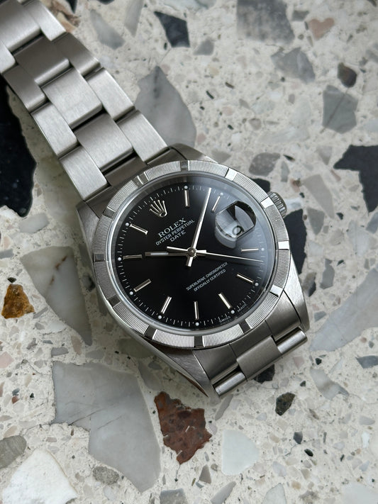 Rolex Oyster Perpetual 15210 (Box & Papers) Date(just)