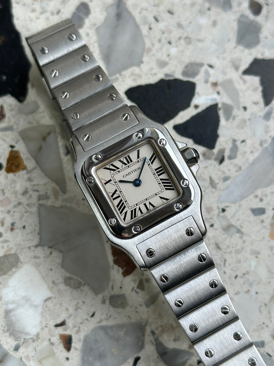 Cartier Santos Galbée 1565 (Box & Paper) W20056D6
