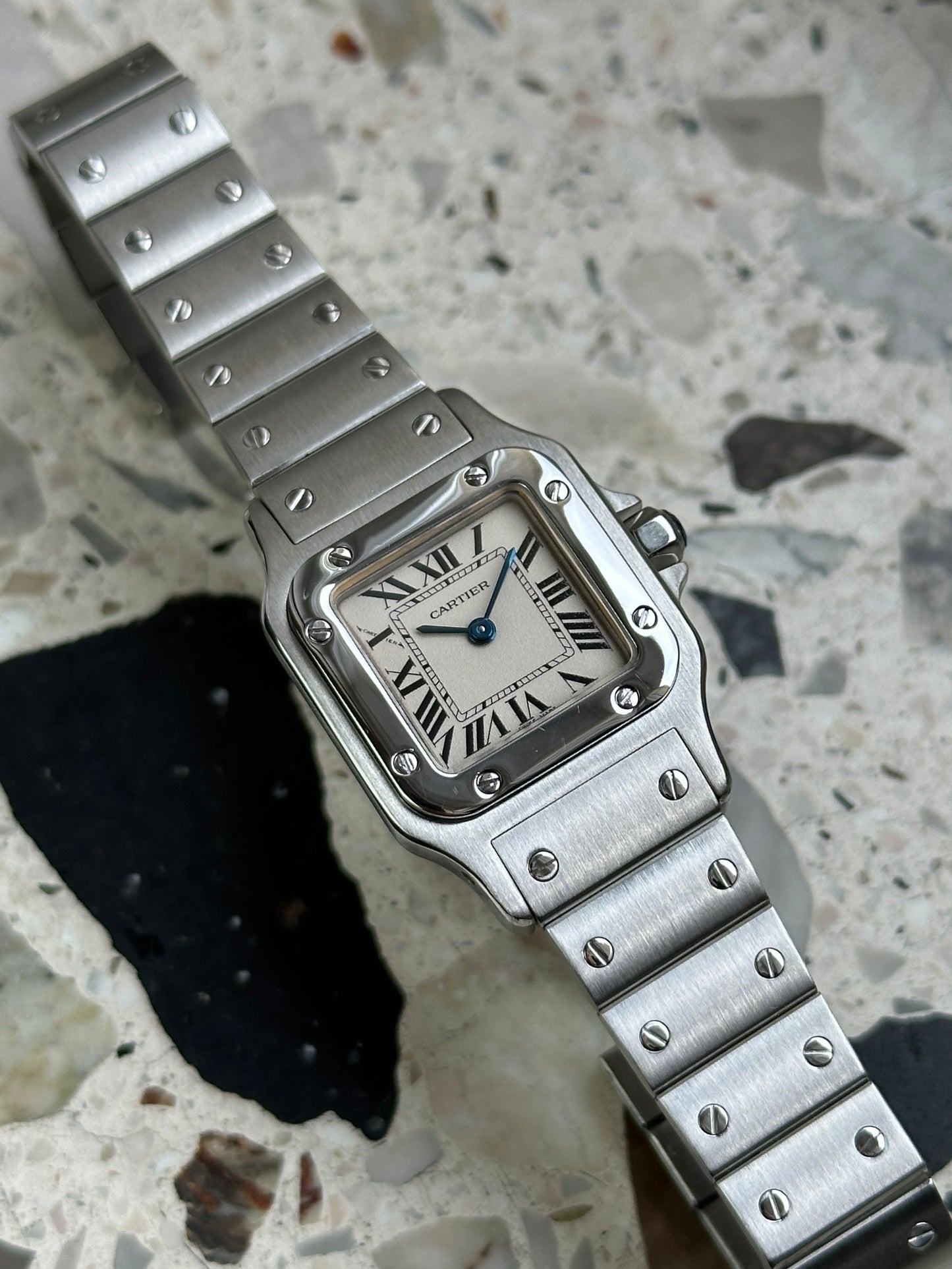 Cartier Santos Galbée 1565 (Box & Paper) W20056D6