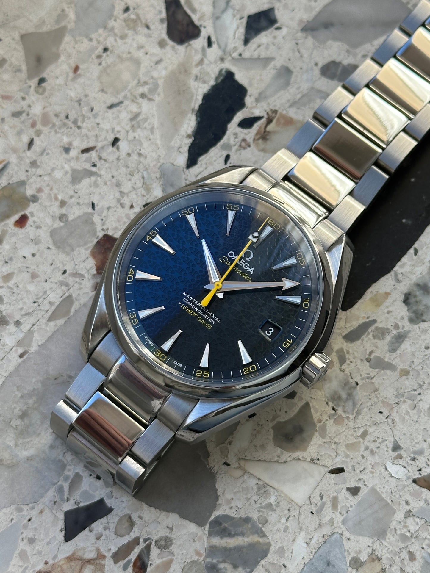 Omega Seamaster Aqua Terra 007 (Box & Paper) Limited Edition