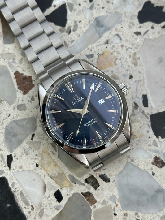 Omega Seamaster 2517.80 Aqua Terra (Blue Dial)
