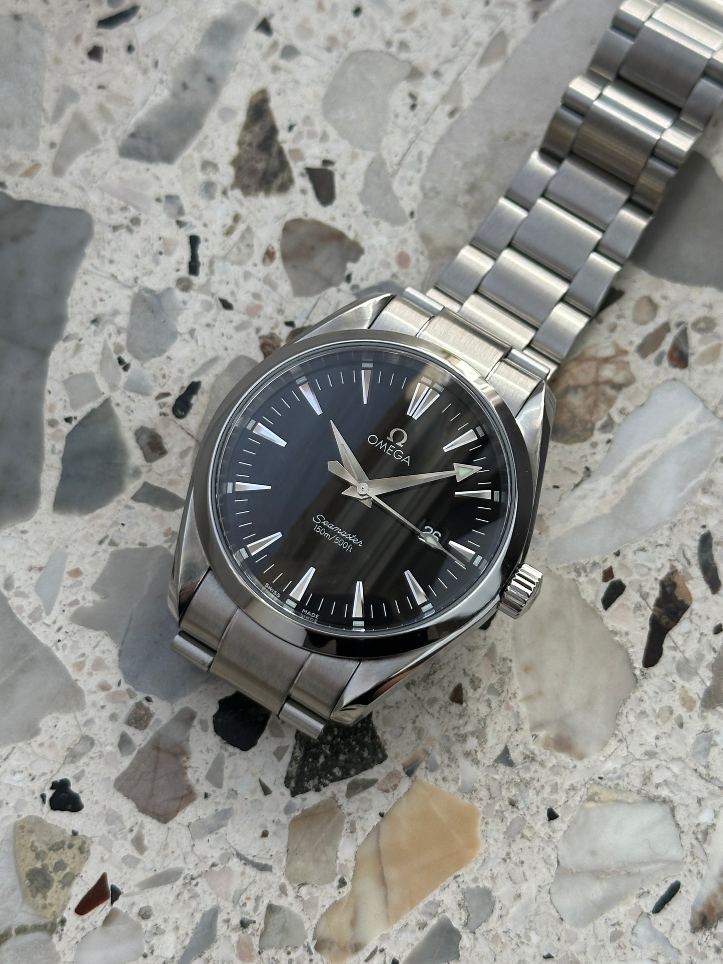 Omega Seamaster 2517.50 Aqua Terra (Black Dial)