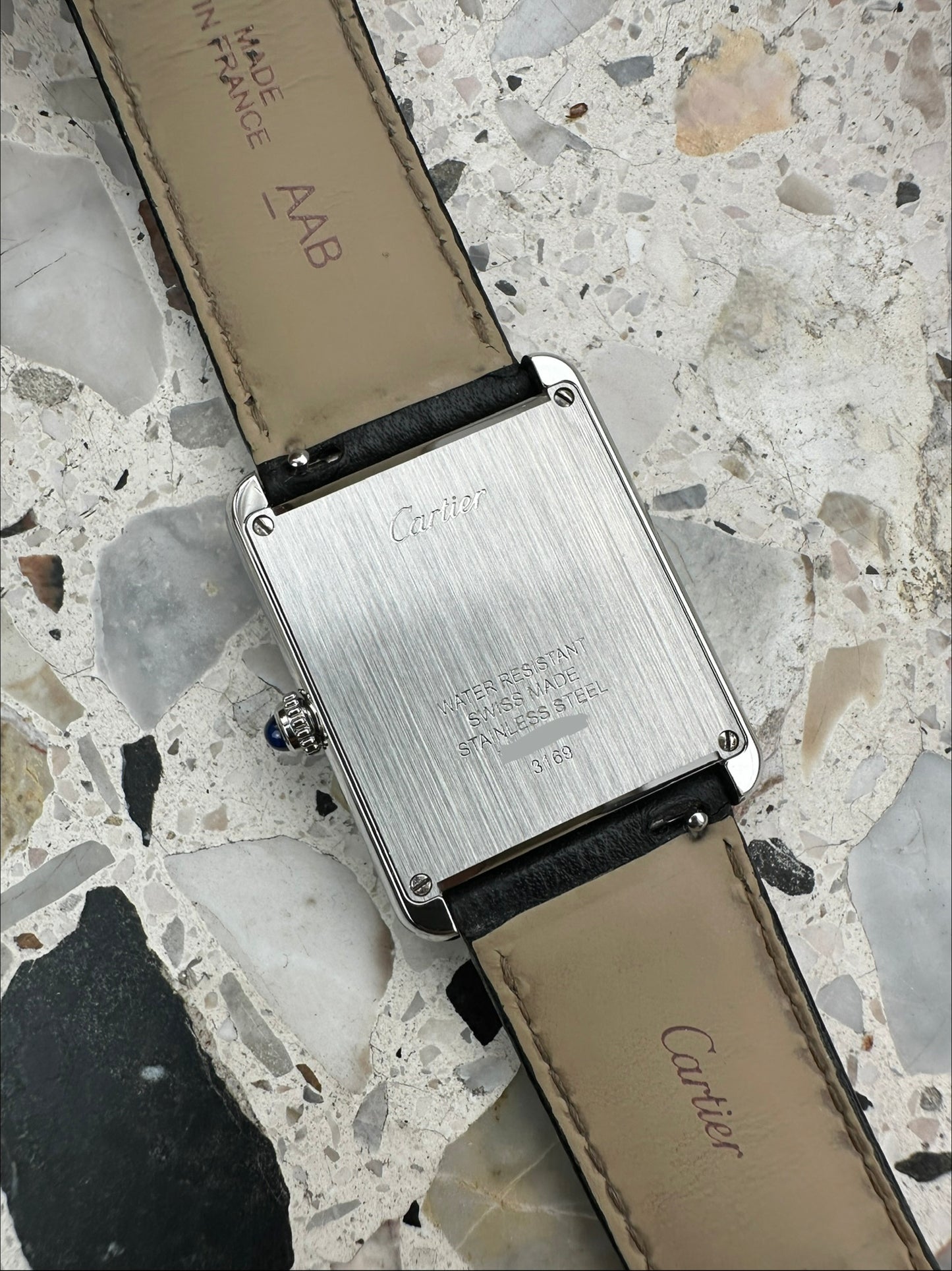 Cartier Tank Solo (Volle Garantie 09.2028) 3169 WSTA0028
