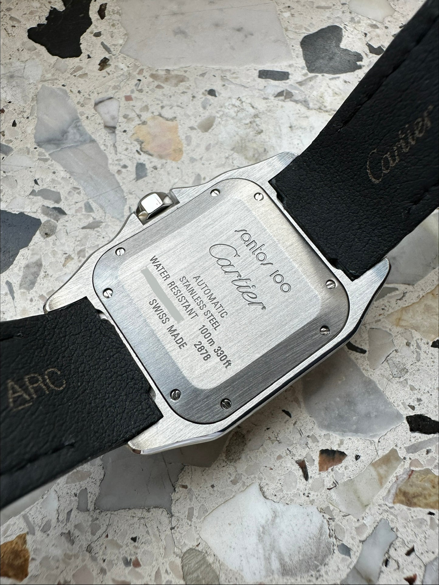 Cartier Santos 100 (Box & Paper 2017) W20106X8