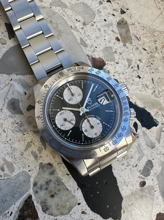 Tudor Oysterdate Big Block 79180 Daytona (Rolex Case & Crown)