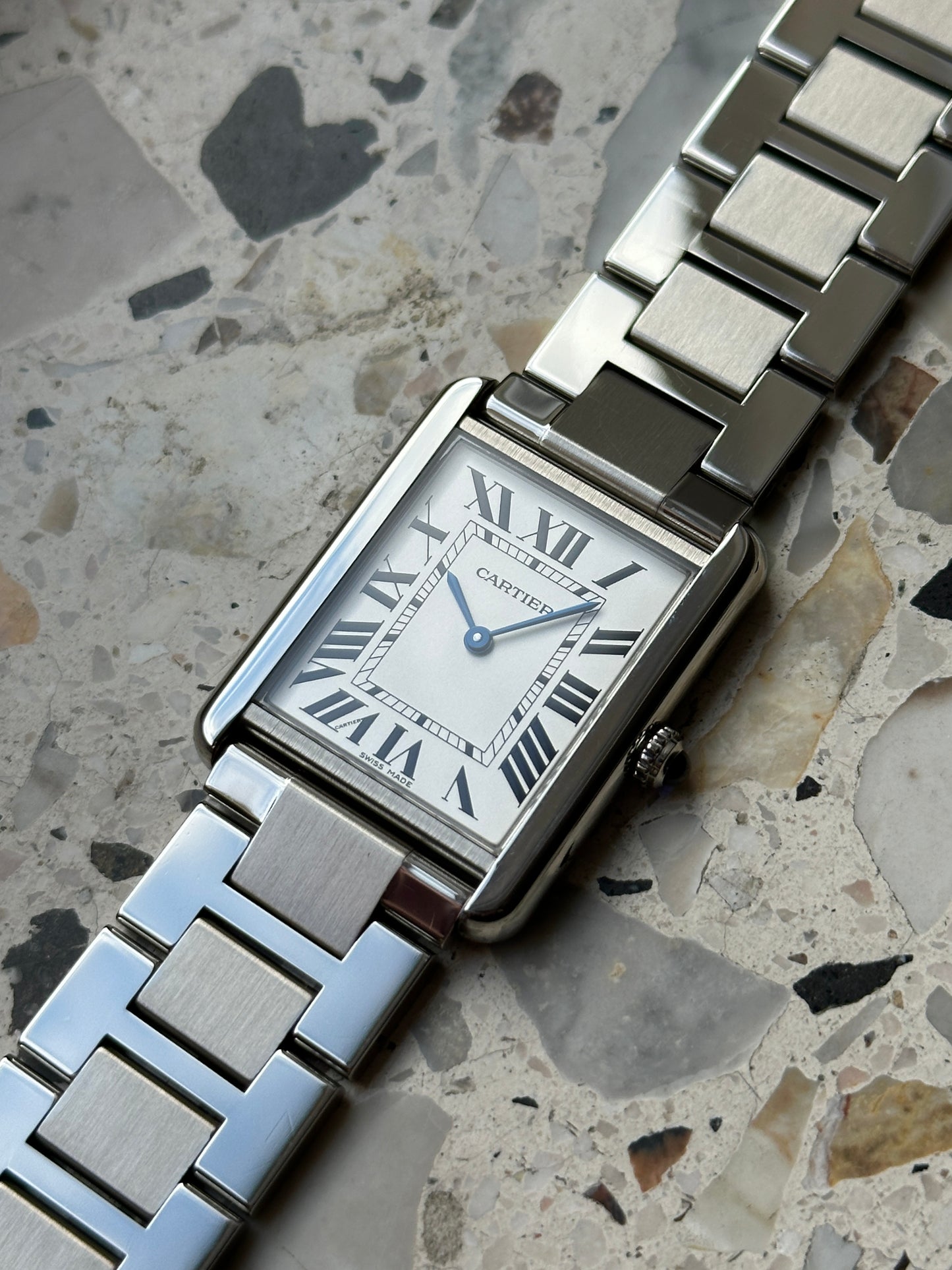 Cartier Tank Solo 3169 VOLLE Garantie 01.2029
