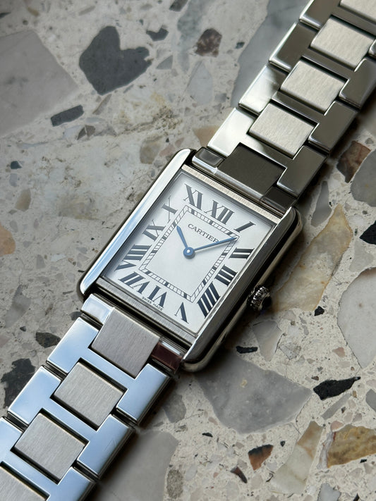 Cartier Tank Solo 3169 VOLLE Garantie 01.2029
