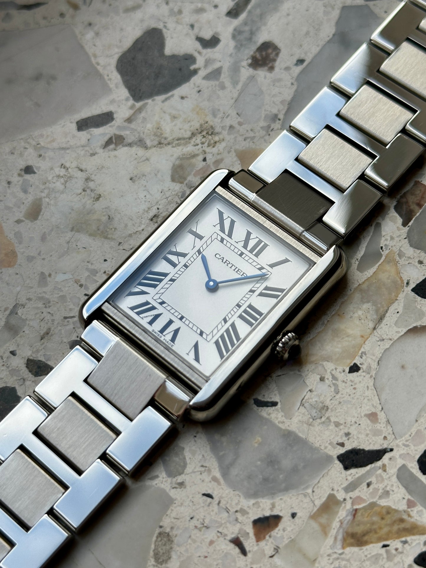 Cartier Tank Solo 3169 VOLLE Garantie 01.2029