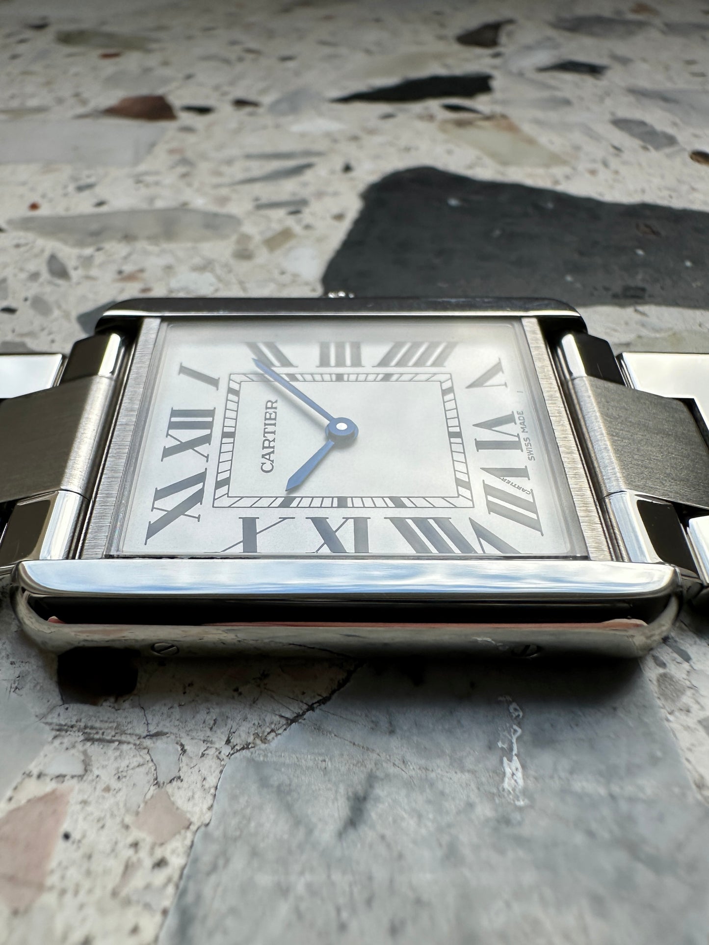 Cartier Tank Solo 3169 VOLLE Garantie 01.2029