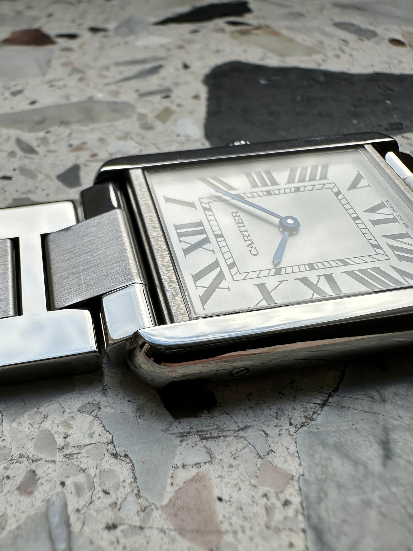 Cartier Tank Solo 3169 VOLLE Garantie 01.2029