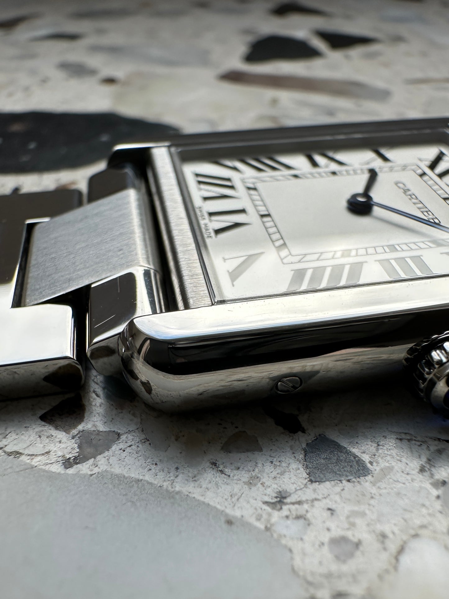 Cartier Tank Solo 3169 VOLLE Garantie 01.2029