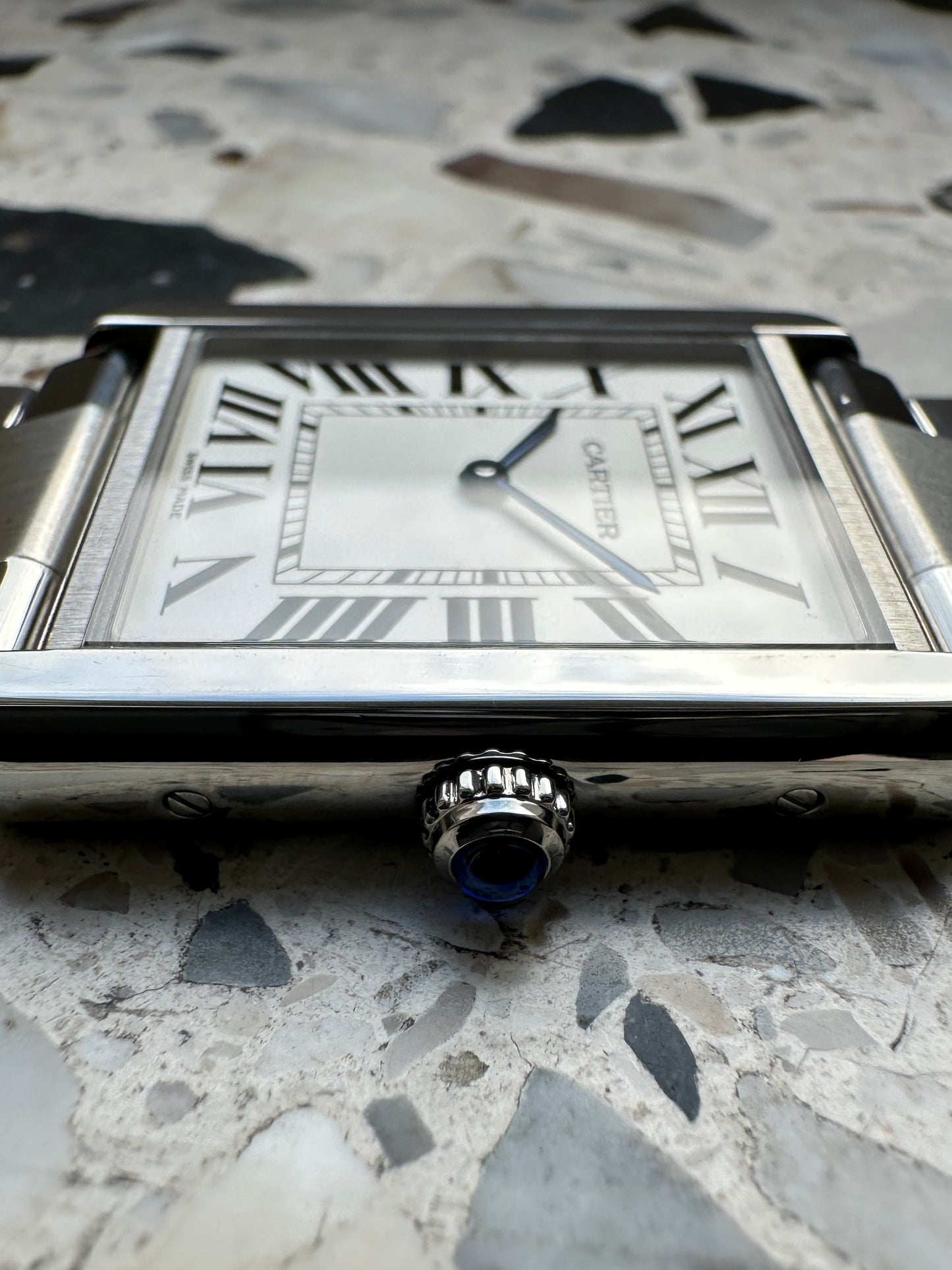 Cartier Tank Solo 3169 VOLLE Garantie 01.2029