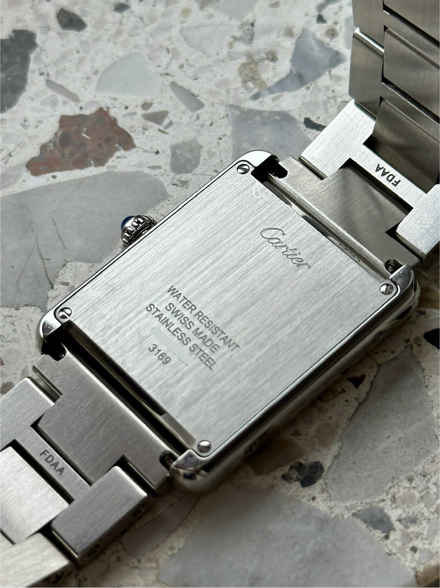 Cartier Tank Solo 3169 VOLLE Garantie 01.2029