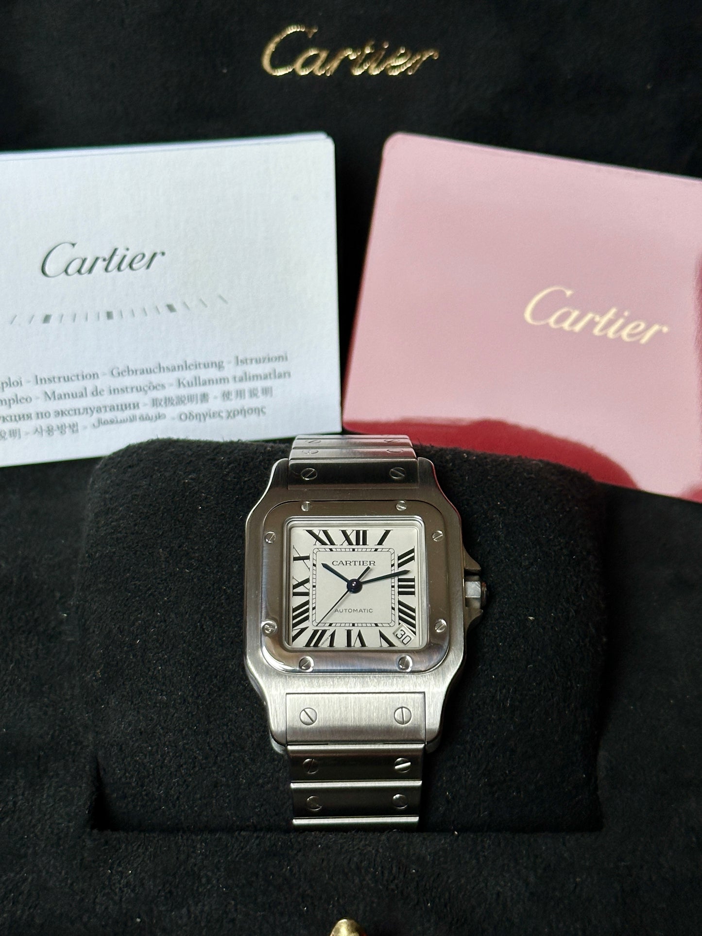 Cartier Santos Galbée 2823 (FULL SET) W20098D6