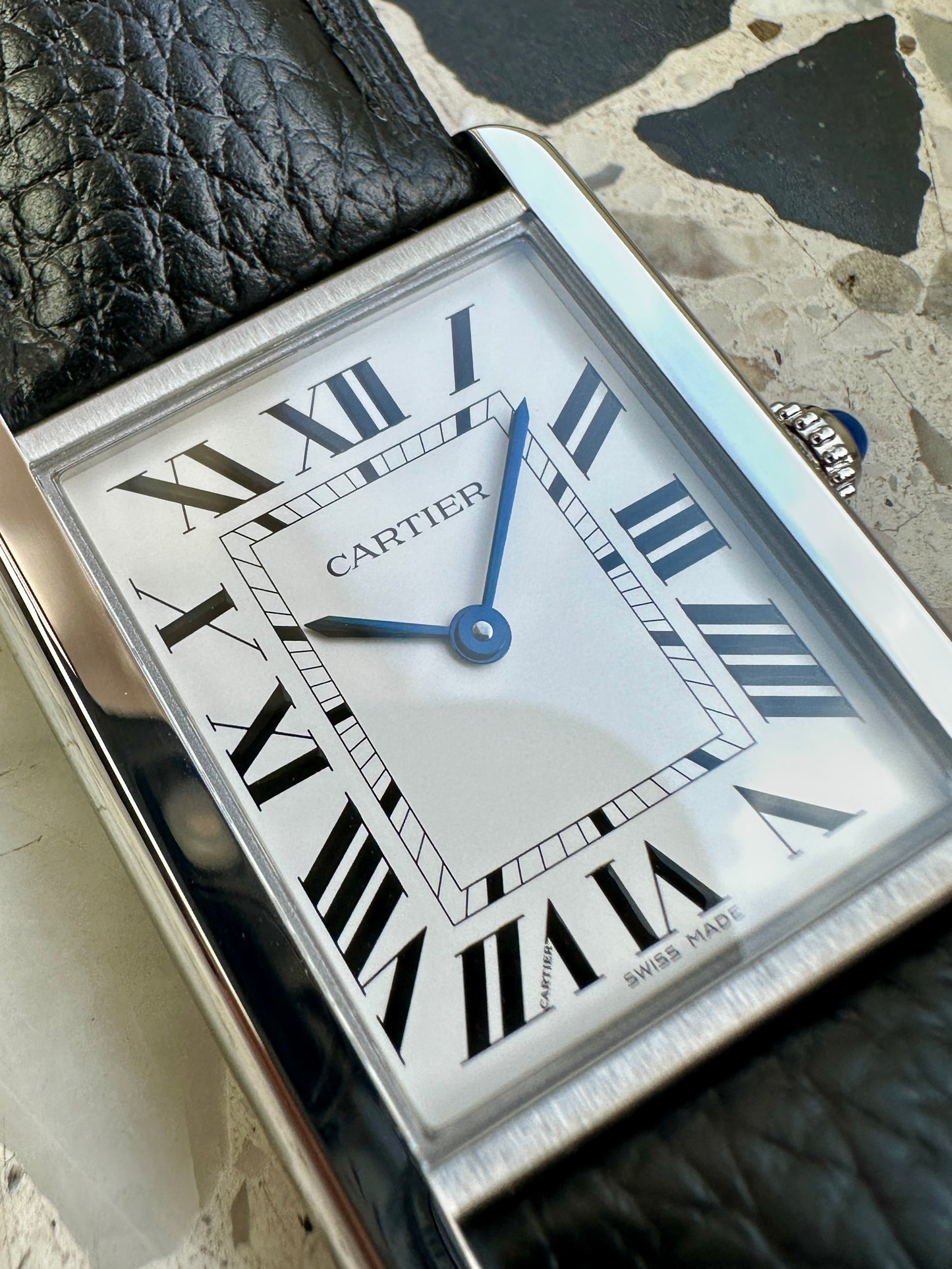 Cartier Tank Solo 3169 (3 Jahre Garantie) WSTA0028