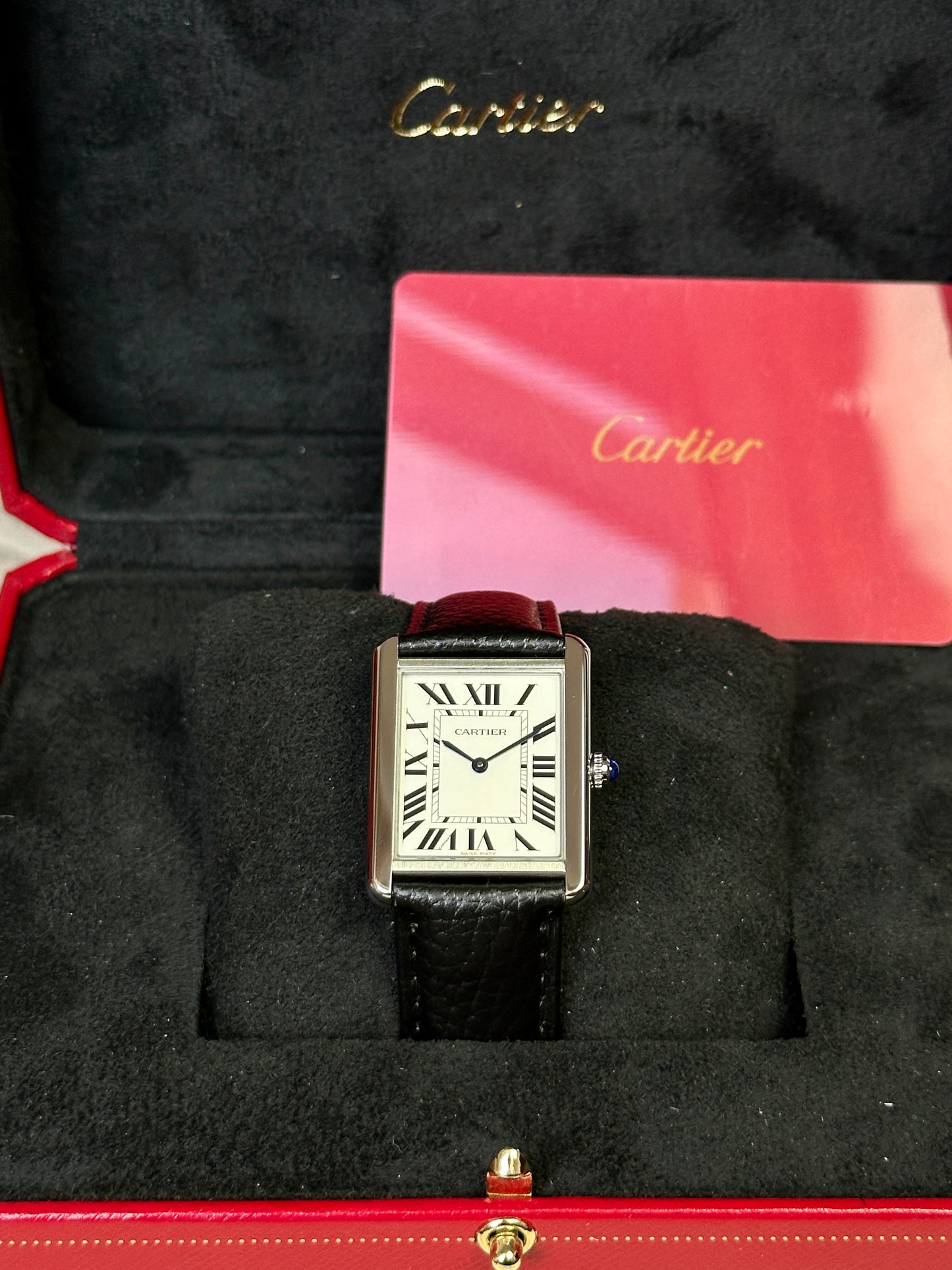 Cartier Tank Solo 3169 (3 Jahre Garantie) WSTA0028