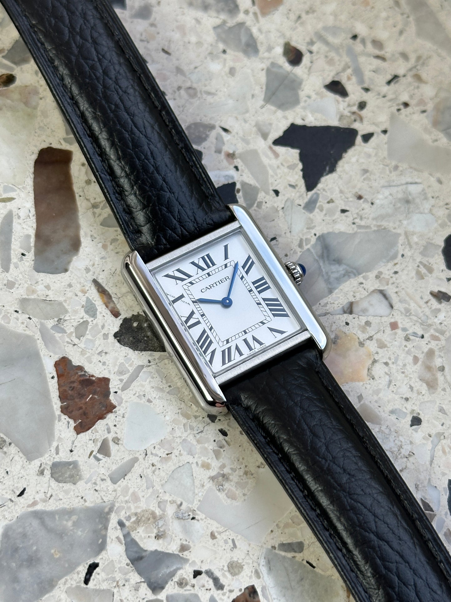 Cartier Tank Solo 3170 (3 Jahre Garantie) WSTA0030