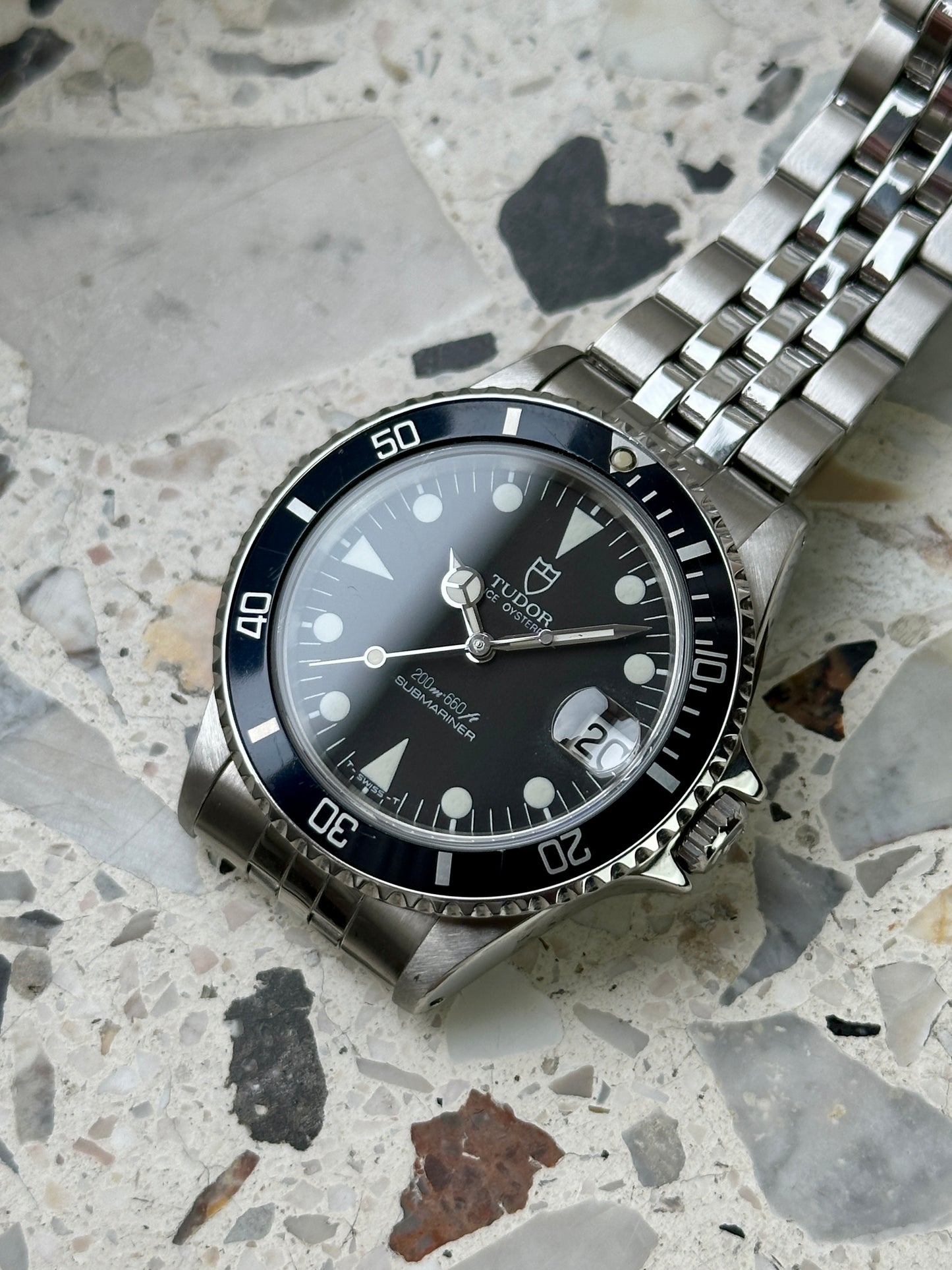 Tudor 75090 Submariner SERVICED (Rolex Case & Crown) FULL SET