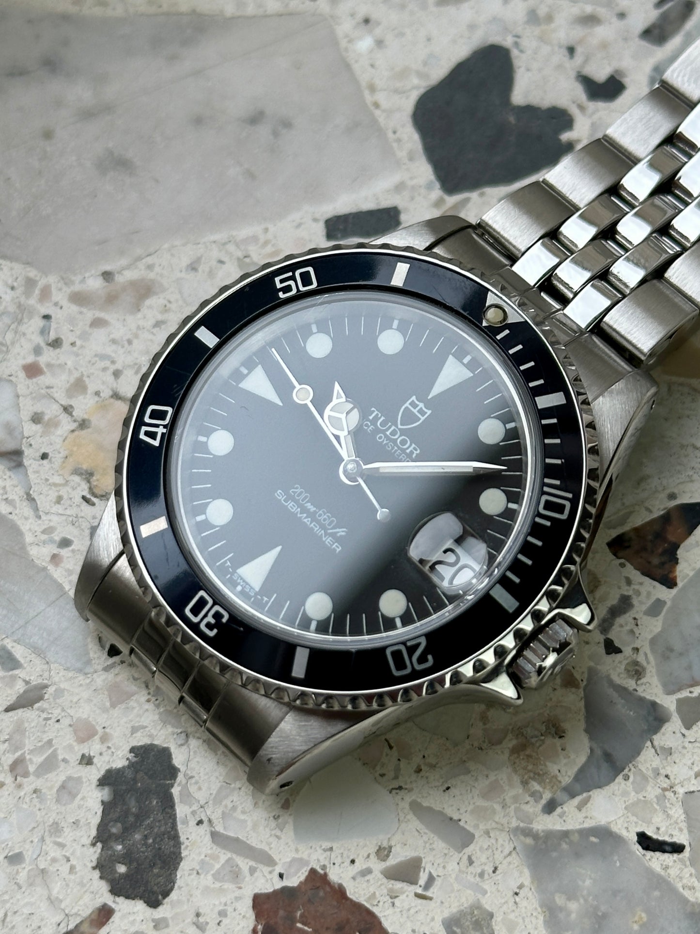Tudor 75090 Submariner SERVICED (Rolex Case & Crown) FULL SET