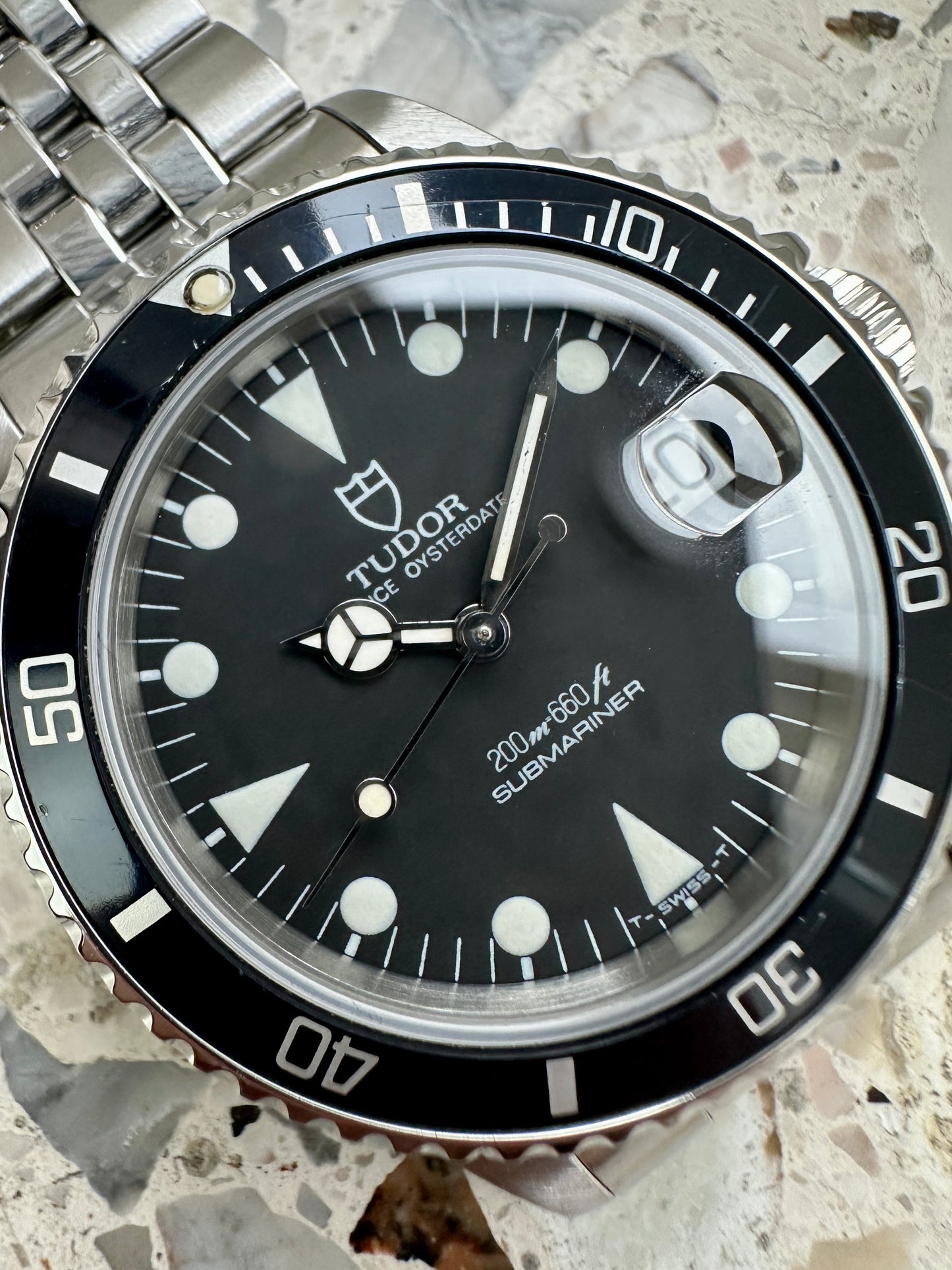 Tudor 75090 Submariner SERVICED (Rolex Case & Crown) FULL SET