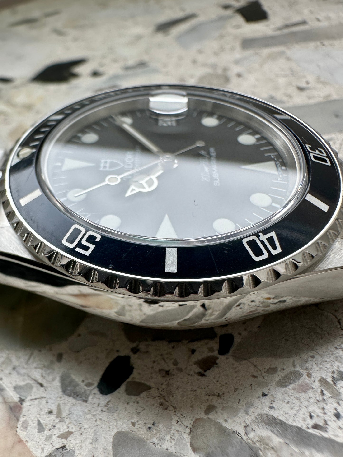 Tudor 75090 Submariner SERVICED (Rolex Case & Crown) FULL SET