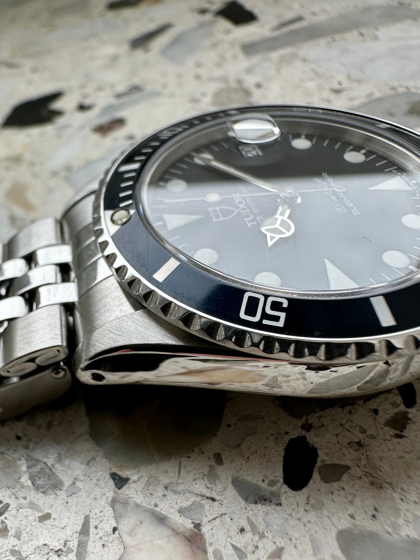 Tudor 75090 Submariner SERVICED (Rolex Case & Crown) FULL SET