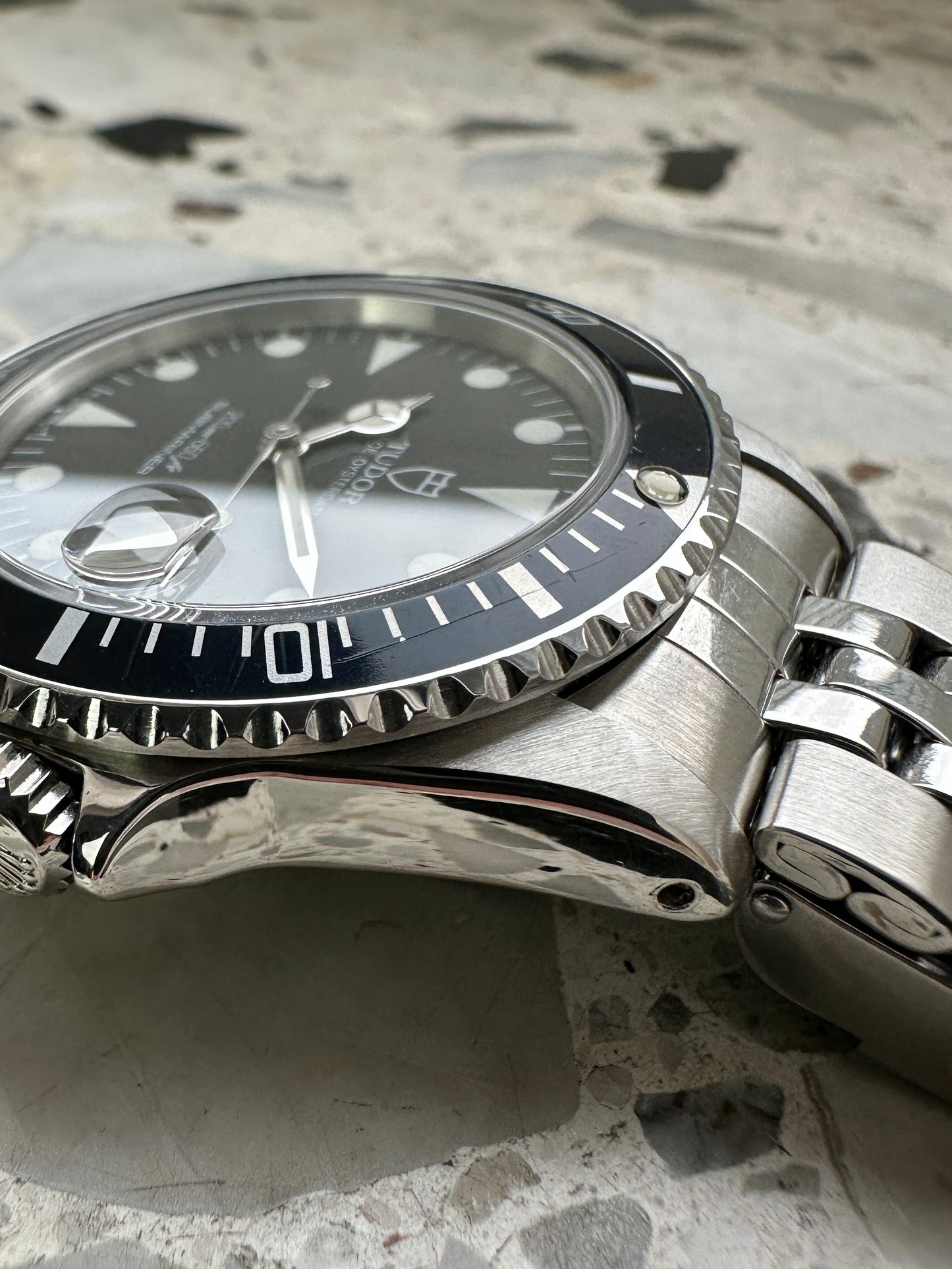 Tudor 75090 Submariner SERVICED (Rolex Case & Crown) FULL SET