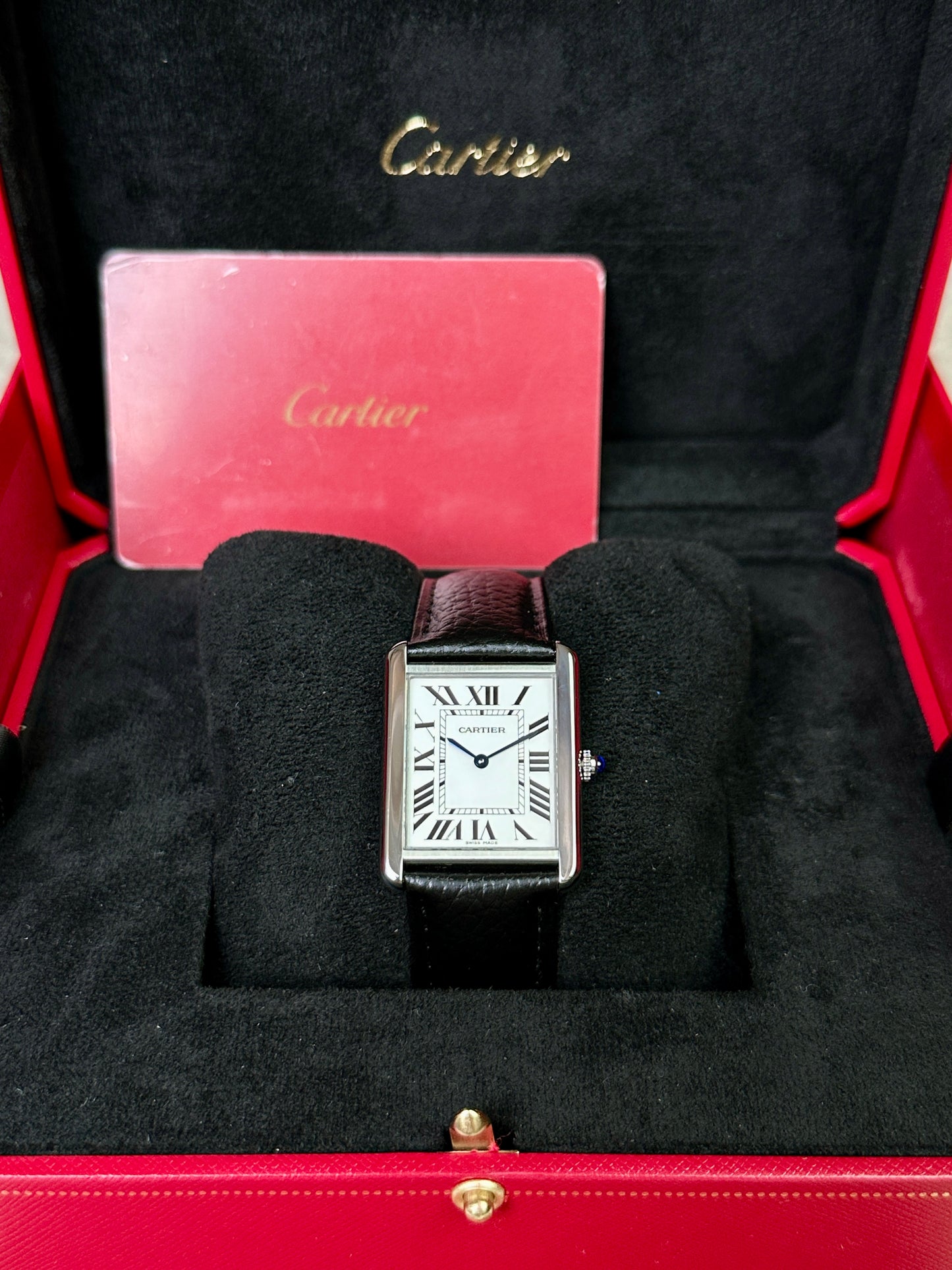 Cartier Tank Solo 3170 WSTA0030 (FULL SET)