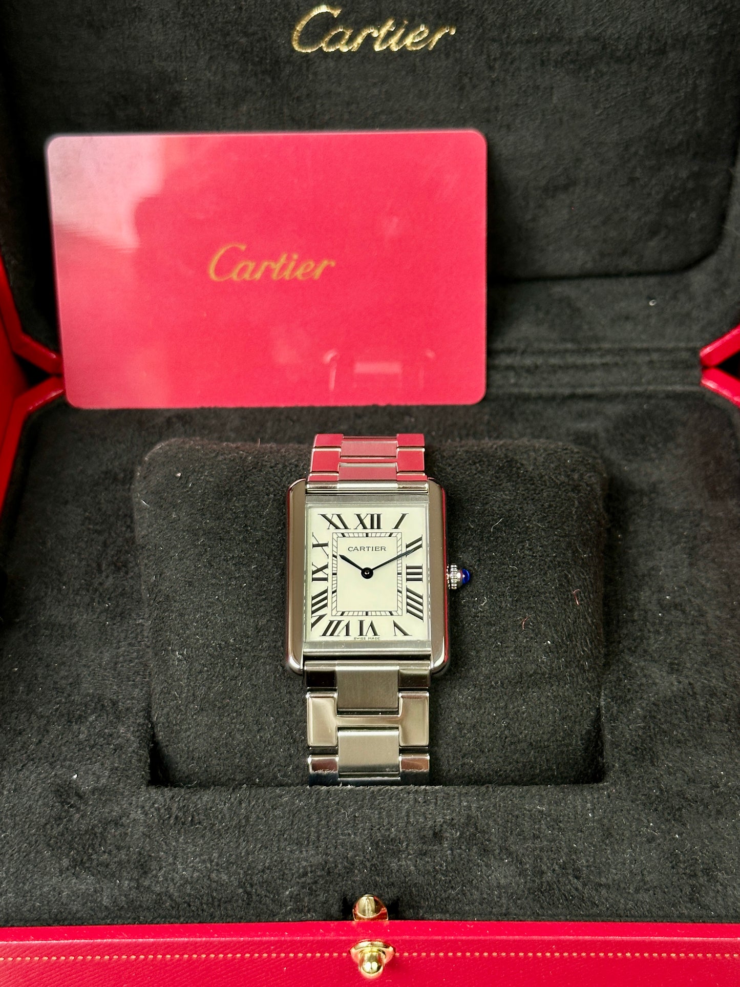 Cartier Tank Solo 3169 (Cartier Garantie 11.2027) W5200014