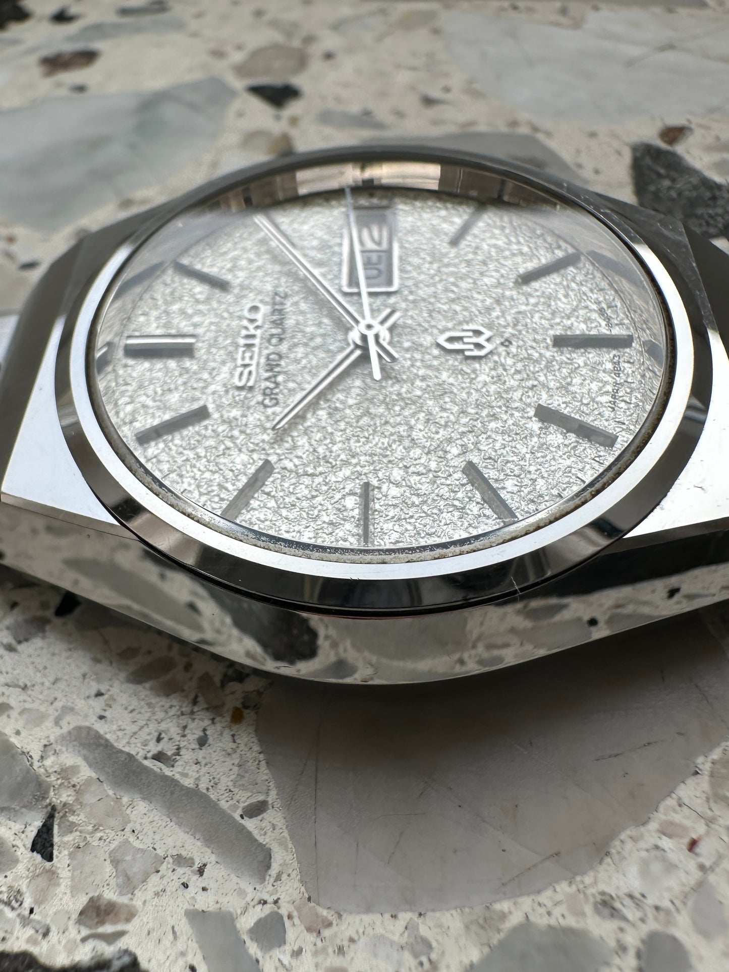 Seiko Grand Quartz 4843-8100 (Diamond Dust / Snowflake)