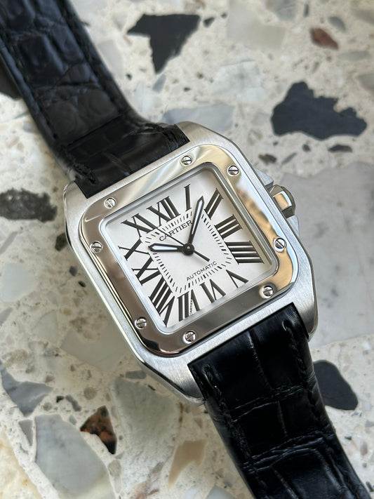Cartier Santos 100 - 2878 (Box & Paper) W20106X8