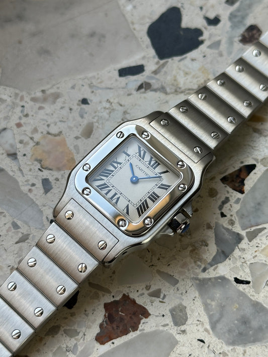 Cartier Santos Galbée 1565 (Box & Paper) W20056D6