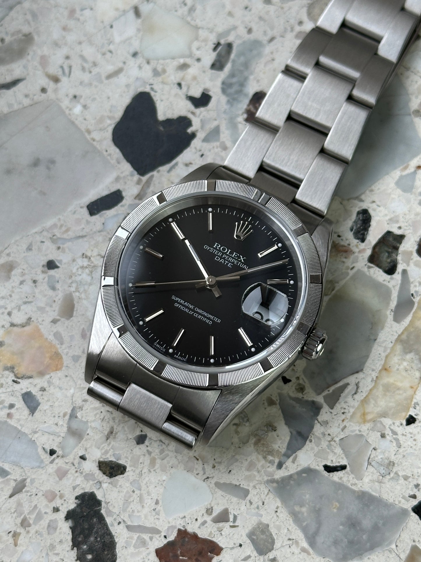 Rolex Oyster Perpetual 15210 (Box & Papers) Date(just)