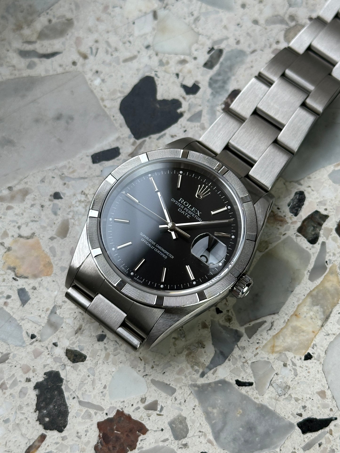 Rolex Oyster Perpetual 15210 (Box & Papers) Date(just)