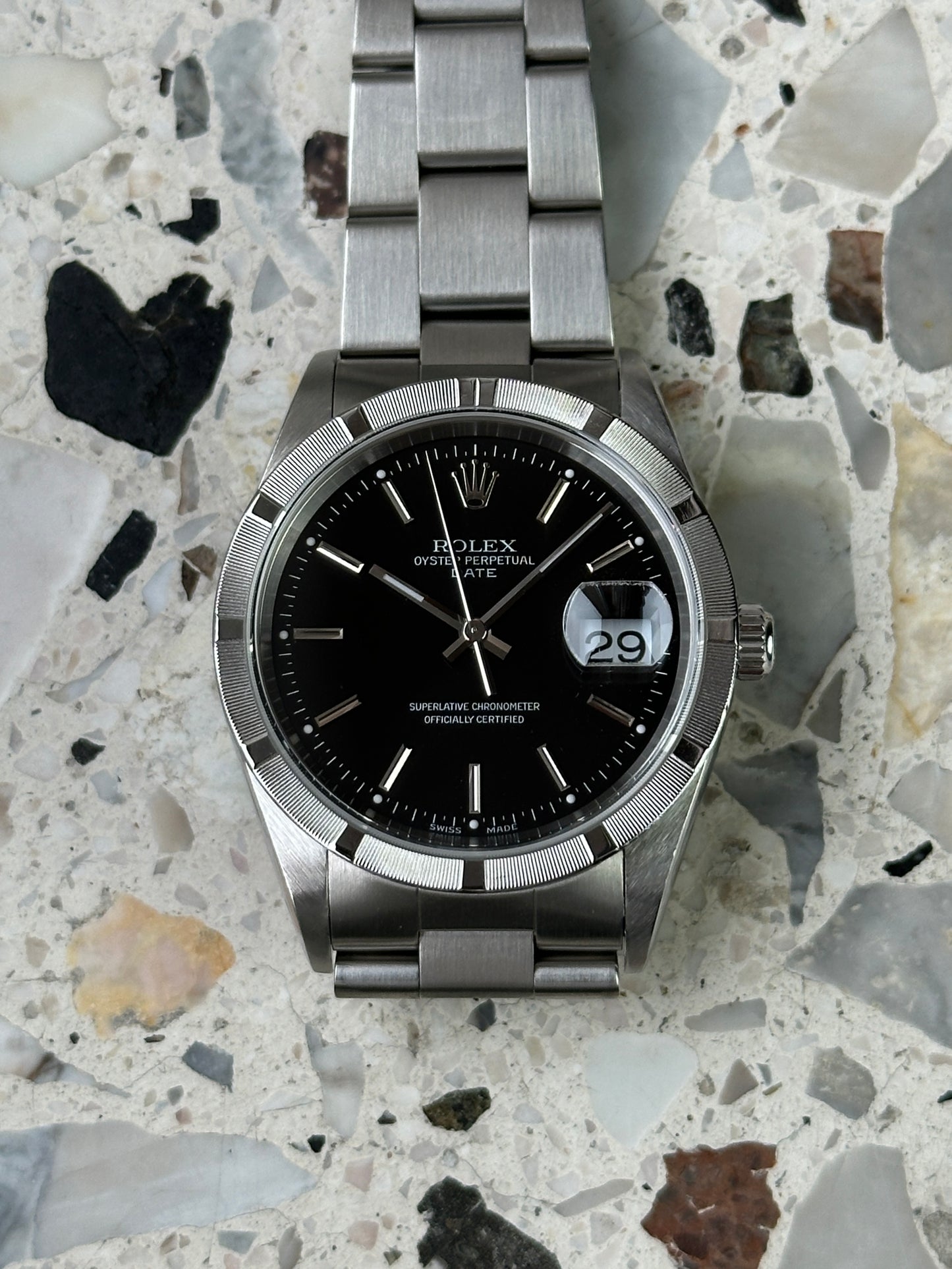 Rolex Oyster Perpetual 15210 (Box & Papers) Date(just)