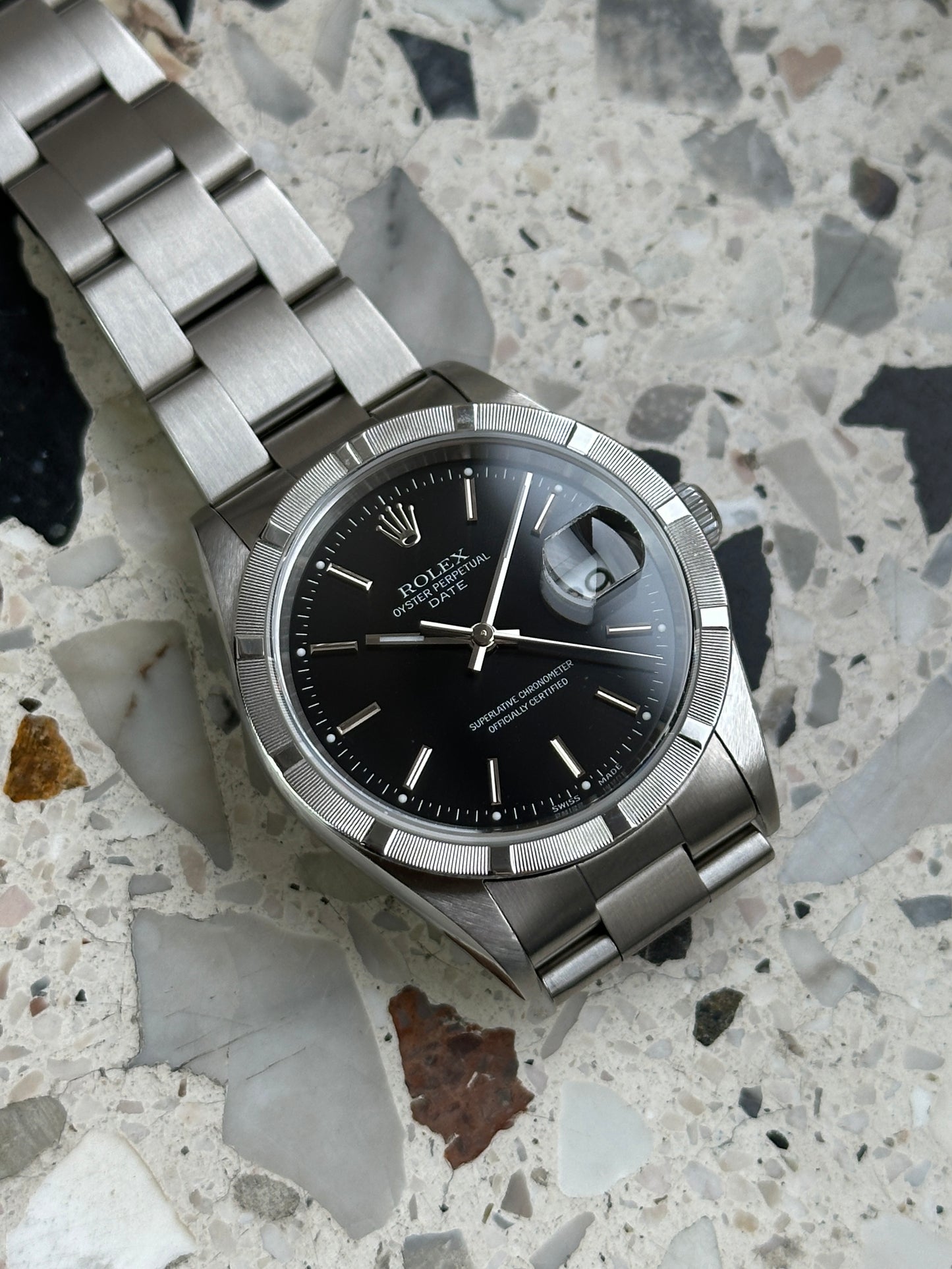 Rolex Oyster Perpetual 15210 (Box & Papers) Date(just)