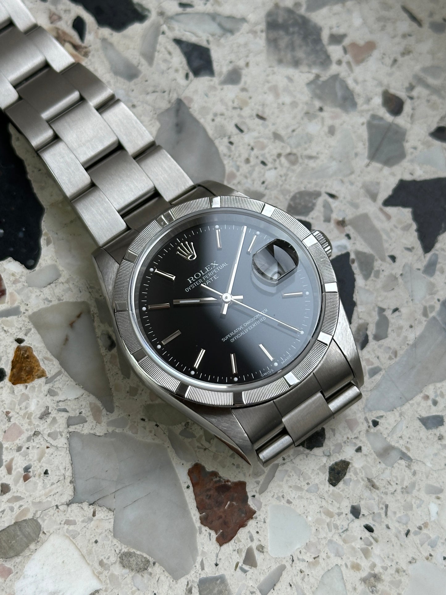 Rolex Oyster Perpetual 15210 (Box & Papers) Date(just)