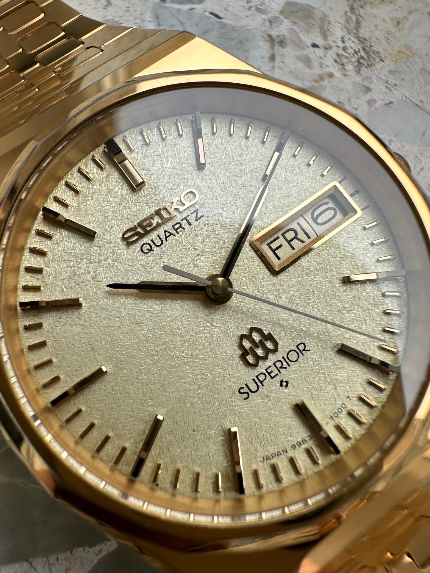 Seiko Superior 9983-7000 Gold