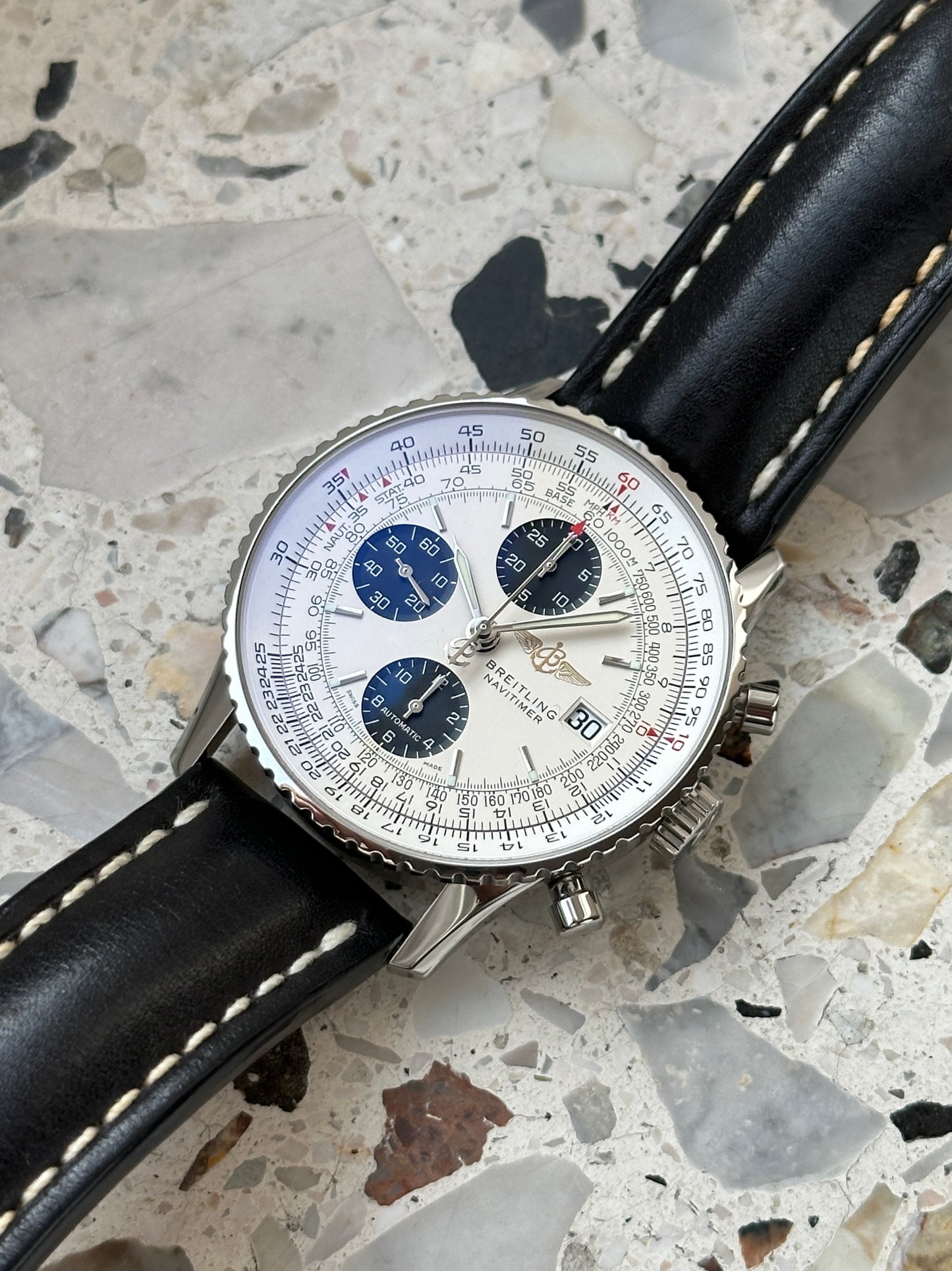 Breitling Navitimer Heritage FULL SET (Panda Dial) A1332412