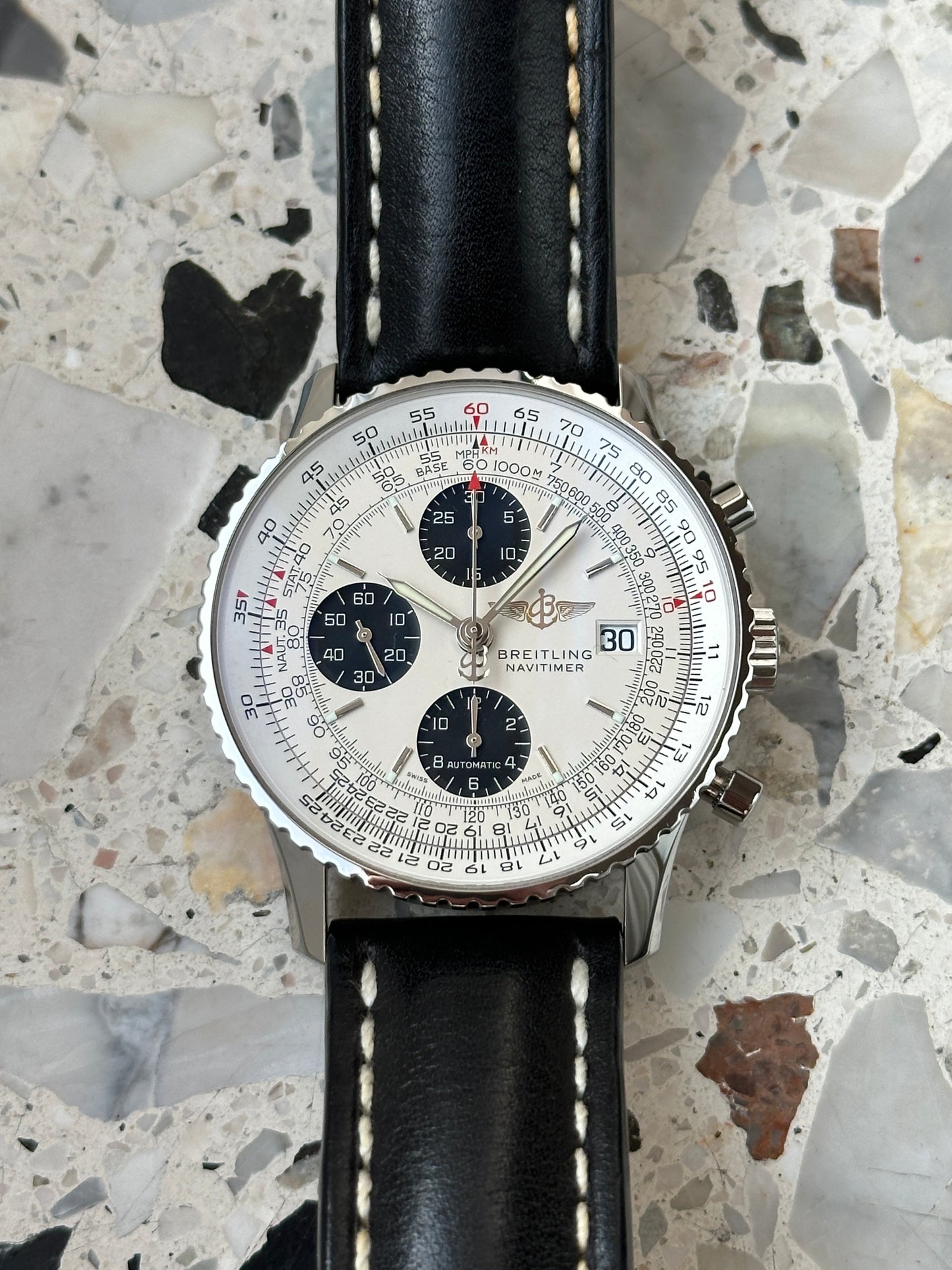 Breitling Navitimer Heritage FULL SET (Panda Dial) A1332412