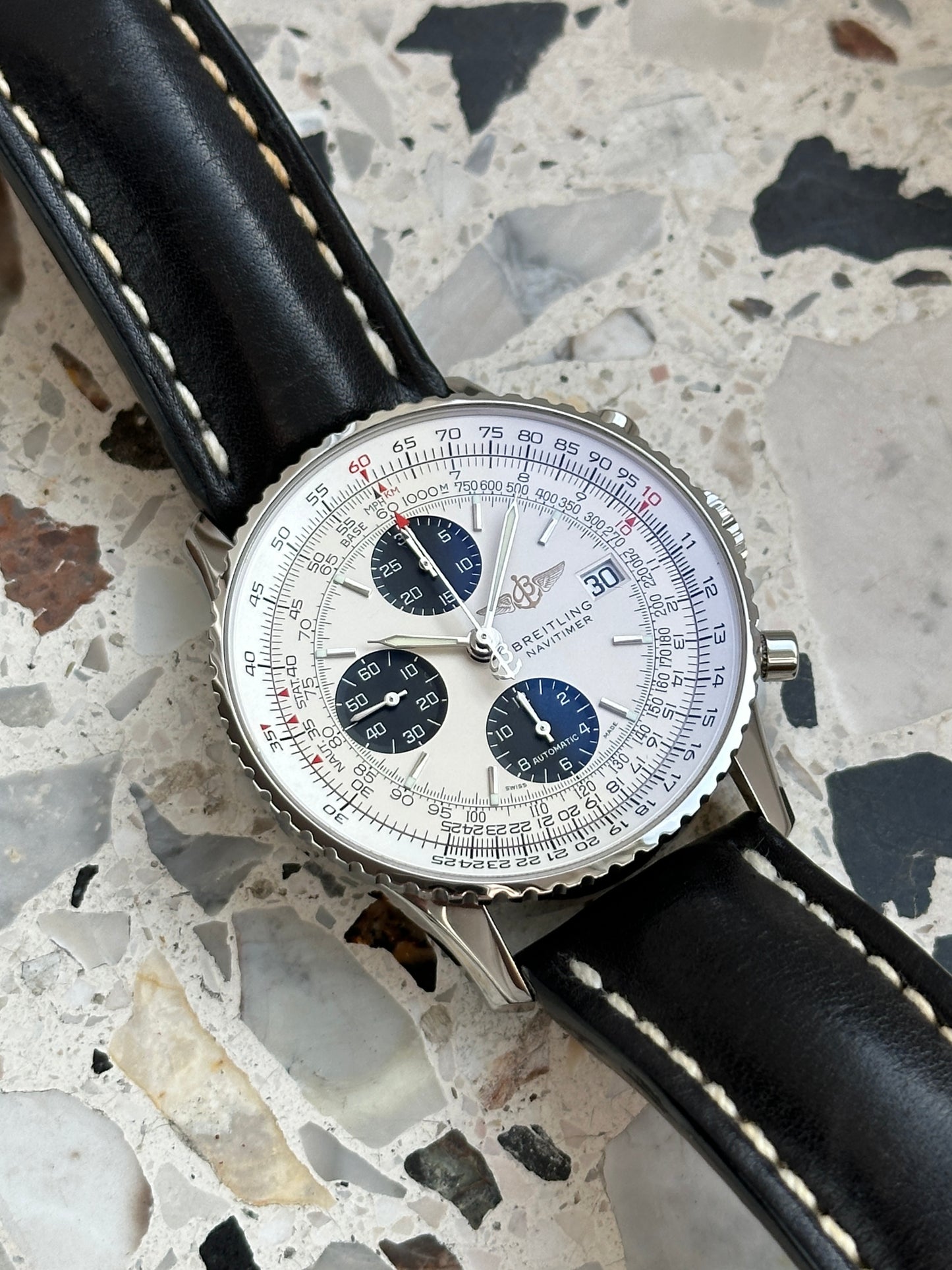 Breitling Navitimer Heritage FULL SET (Panda Dial) A1332412