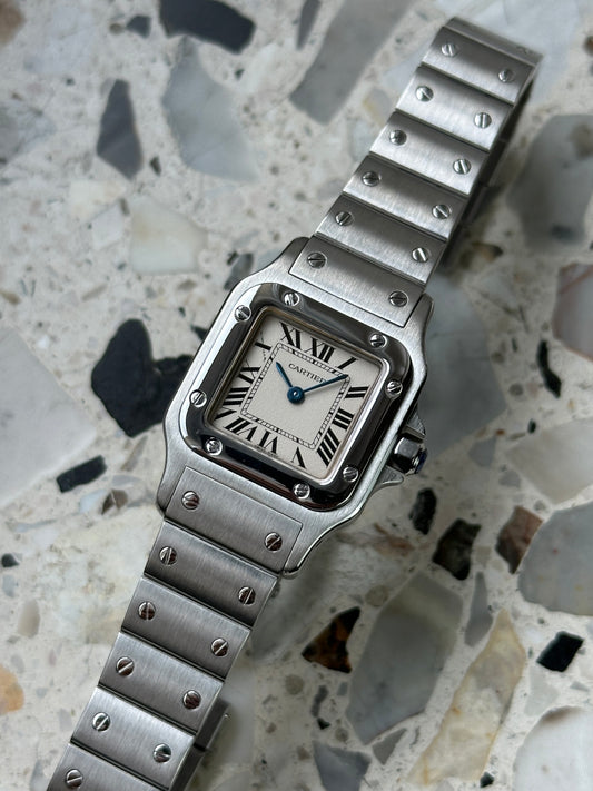 Cartier Santos Galbée 1565 (Box & Paper) W20056D6