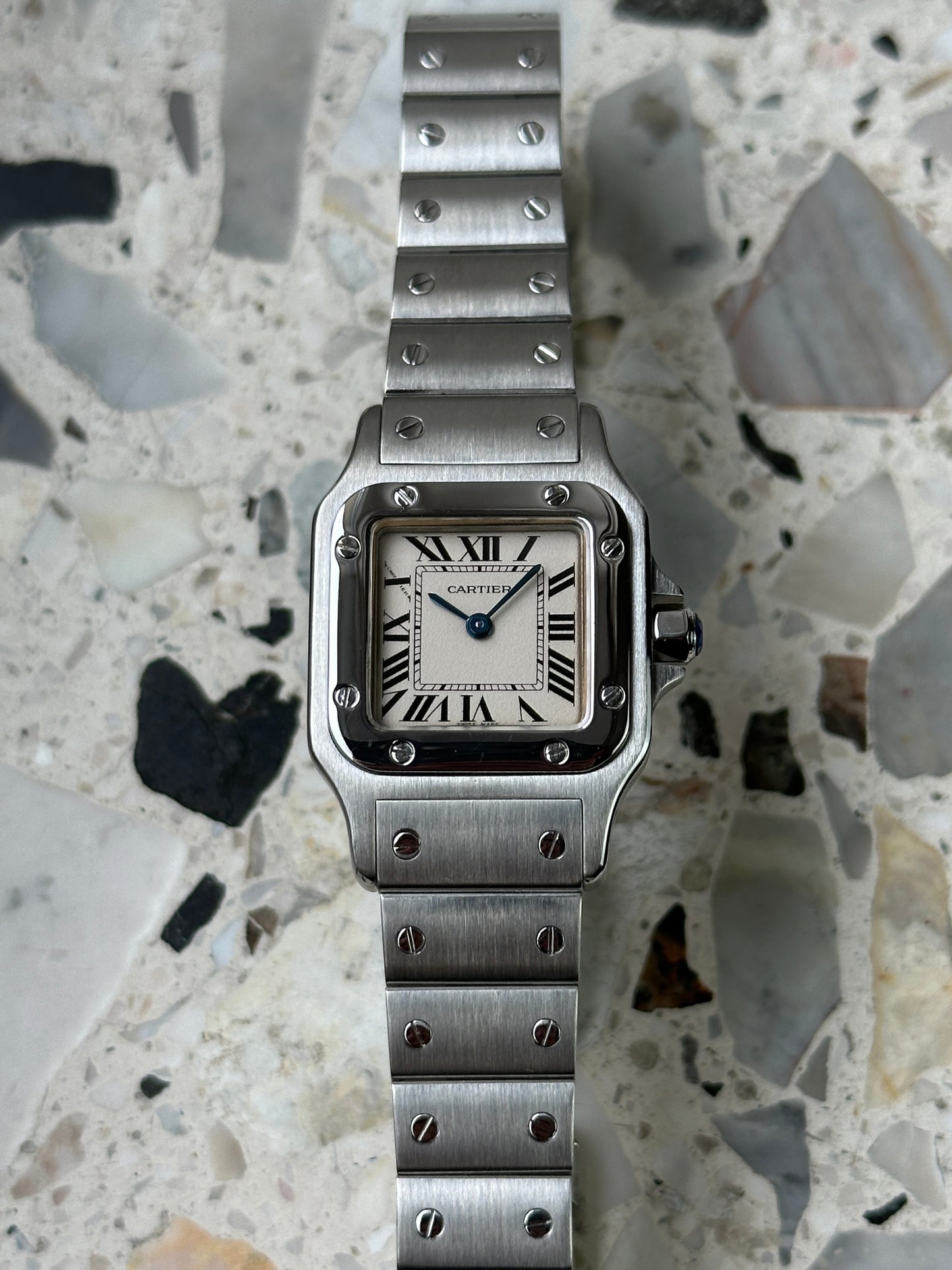 Cartier Santos Galbée 1565 (Box & Paper) W20056D6