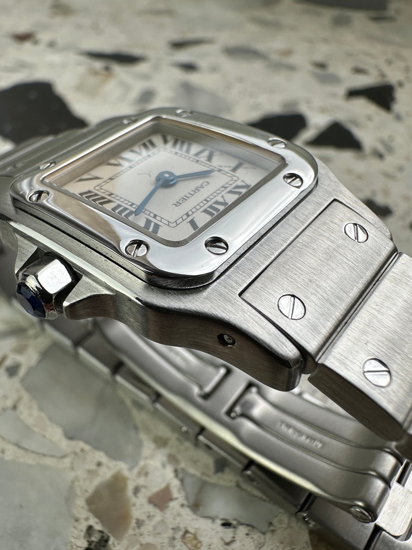 Cartier Santos Galbée 1565 (Box & Paper) W20056D6