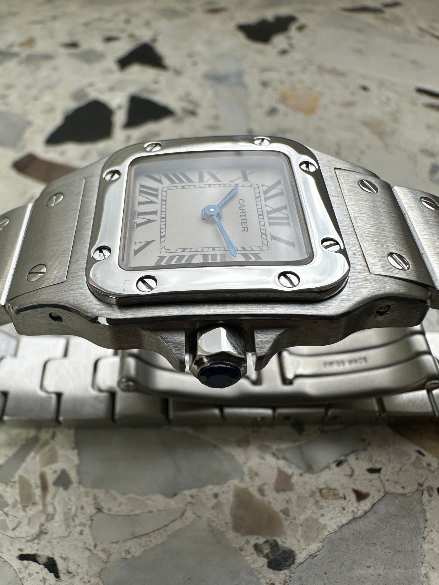 Cartier Santos Galbée 1565 (Box & Paper) W20056D6