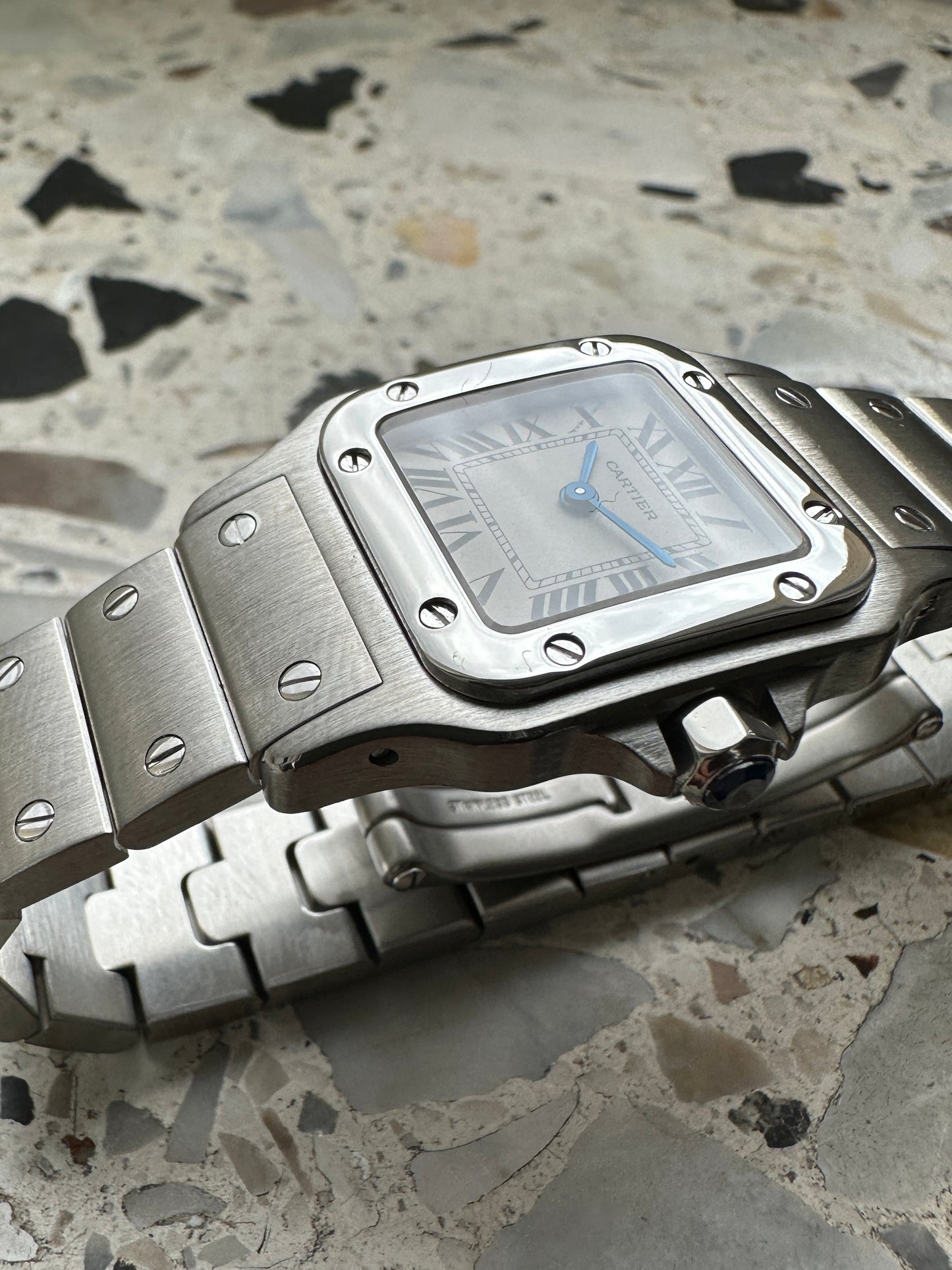 Cartier Santos Galbée 1565 (Box & Paper) W20056D6
