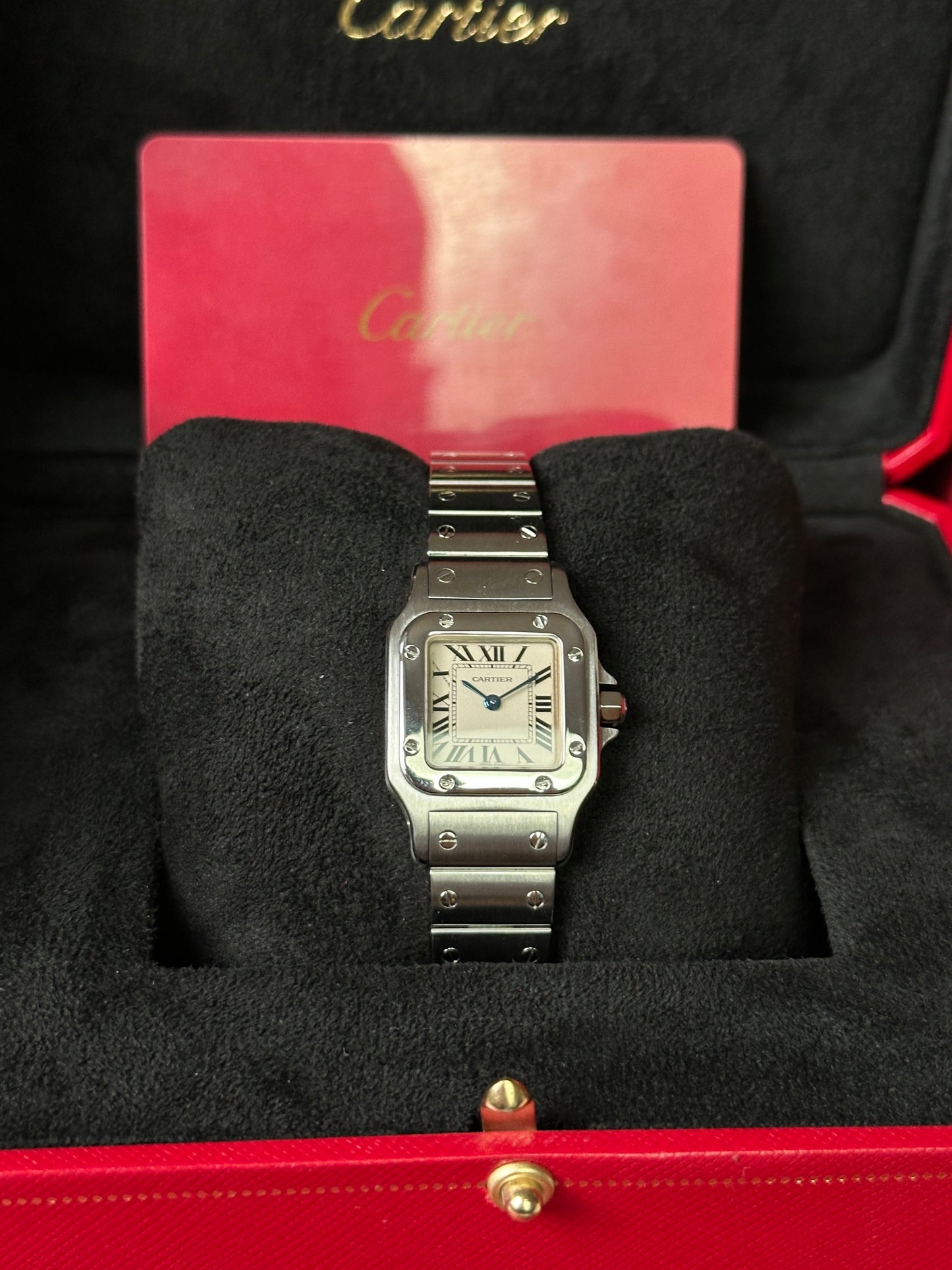 Cartier Santos Galbée 1565 (Box & Paper) W20056D6