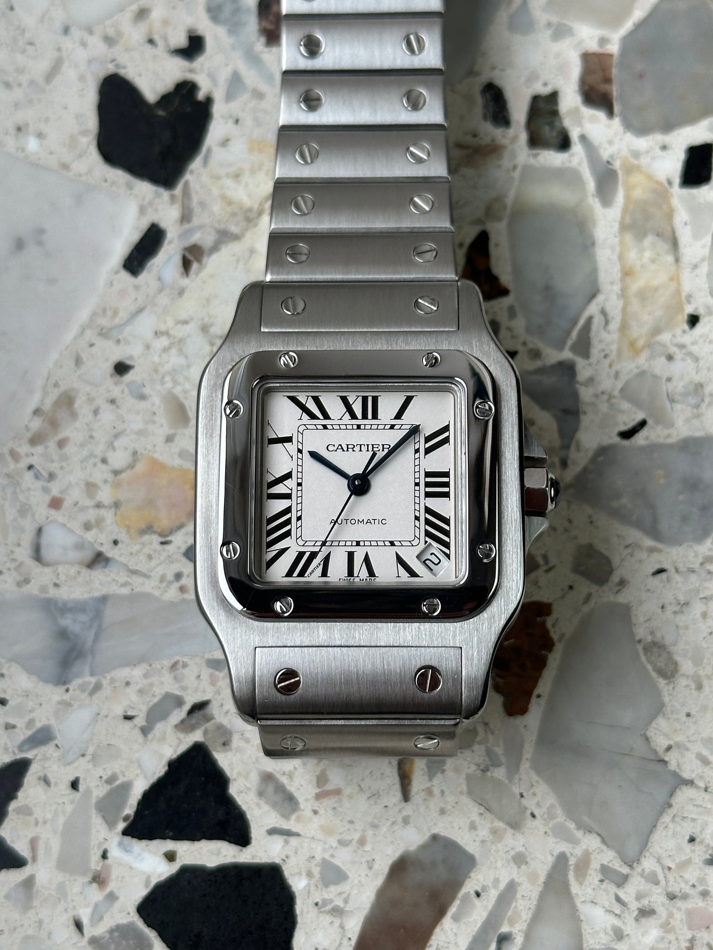 Cartier Santos 2823 Galbée XL (Full Set) W20098D6